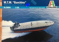 5604, M.T.M. Barchino Motoscafo Turismo Modificado, 1/35, Italeri