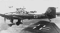 7306, JU-87 B2 'Stuka' German Dive Bomber, 1/72,  Zvezda