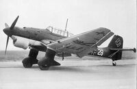 7306, JU-87 B2 'Stuka' German Dive Bomber, 1/72,  Zvezda