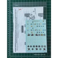 PAK002, German Tanks Division Markings, Par I, 1/35, Pakdecals.  10