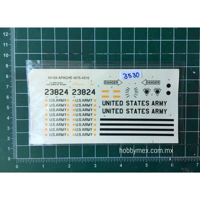 3530, United States Army, 1/48, Calcas Genericas.  2