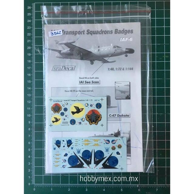 3562, Transport Squadrons 1/48 & 1/72, Calcas Genericas.  8