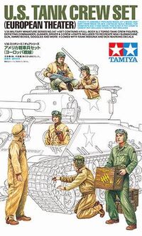 35347, U.S. Tank Crew Set (European Theater), 1/35, Tamiya. 