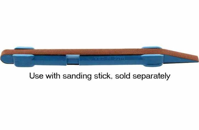 55713, Sanding Stick Blue w/#240 belt, Excel.