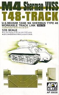 35038, M4 SHermman VVSS T-48-Track, 1/35, AFV Club.
