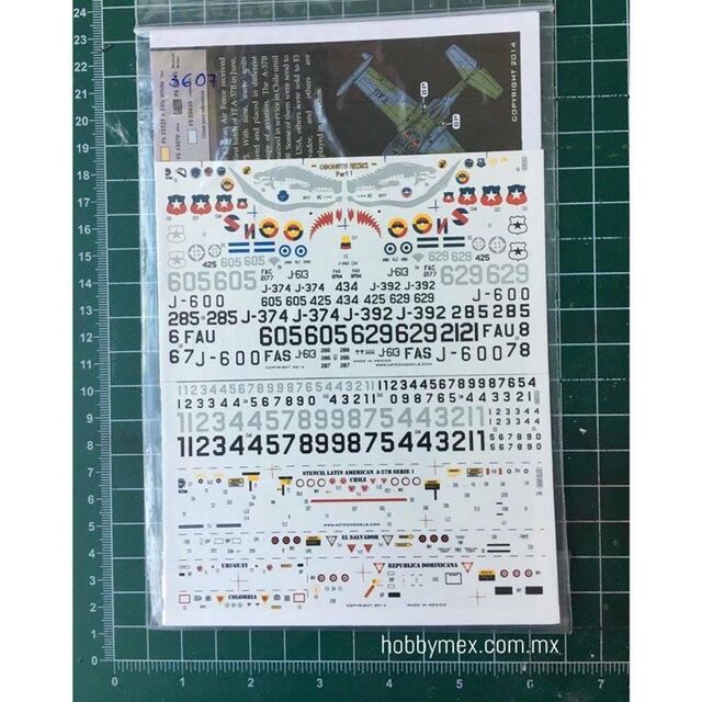 3607, Odonata Arsus Part. 1, 1/48, Aztec Decals. 8