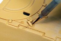 87132, Panel Line Accent Color (Brown), Tamiya. 