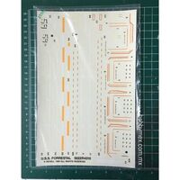 3229, USS Forestal 5022R4310, 1/600, Calcomanias Genericas.  1