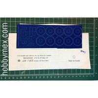 3592, TU-95 Bear H, masks for canopies, 1/72, Calcomanias Genericas.  2