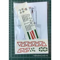 600612, C-47/DC-3 Parte 2, 1/72. Fiber Decals. 6