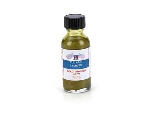 118, Gold Titanium 1 FL. Oz., Alclad II.