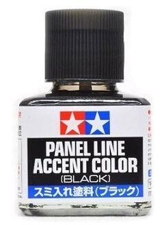 87131, Panel Line Accent Color (Black), Tamiya.