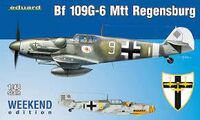 84143, Bf 109G-6 Mtt Regensburg, 1/48, Eduard. 
