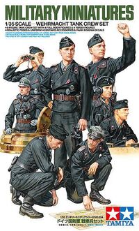 35354, Wehrmacht Tank Crew Set, 1/35, Tamiya.