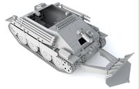 35101,  German Bergepanzer Hetzer Late, 1/35, Thunder.
