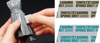 87171, Sanding Sponge Sheet 3000, Tamiya.