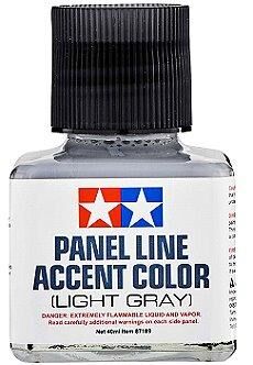 87189, Panel Line Accent Color (Light Gray), Tamiya.
