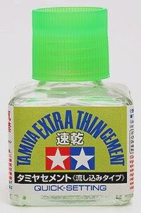 87182, Extra Thin Quick Cement, Tamiya.