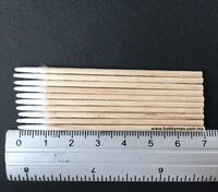 3687, Palillo con recubrimiento de algodon, Microbrush. 