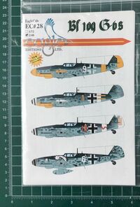 EC28, Bf 109 Bbs, 1/48, Eagle Editions LTD. 5