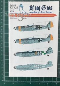 EC26, BF 109 B-10s, 1/48, Eagle Editions LTD. 5