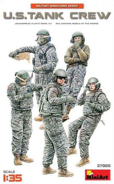 37005, U.S Tank Crew, 1/35, MiniArt.