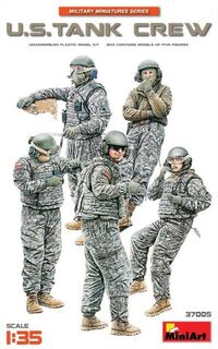 37005, U.S Tank Crew, 1/35, MiniArt.