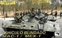 K35003, Vehiculo Blindado MAC-1/MEX-1, 1/35, FiberModel.