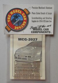 2027, Duct Grille Works 95 Monte Carlo Kits, 1/24, The Model Car Garage. 