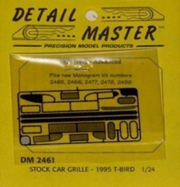2461, Stock Car Grille 1995 T Bird, 1/24, Detail Master. 