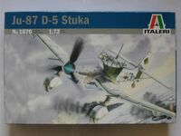 1070, JU-87 D-5 Stuka, 1/72, Italeri. 