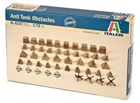 6147, Ainti Tank Obstacles, 1/72, Italeri.