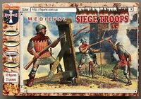 ORI72019, Medieval Sege Troops, 1/72, Haron Miniatures.