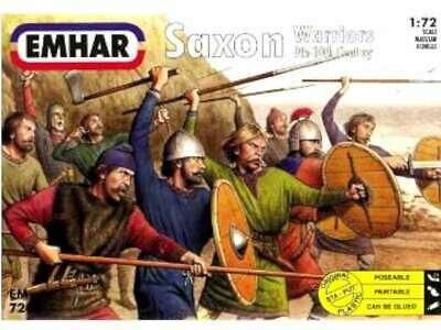 7206, Saxon Warriors, 1/72, Emhar.