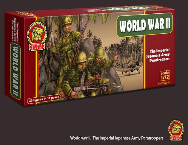 UR7205, The imperial Japanese Army Paratroopers, 1/72, Ultima Ratio.