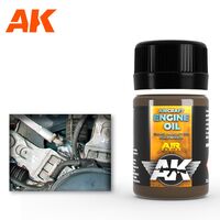 AK2000, Aircraft Engine Effects Weathering Set, AK Interactive.