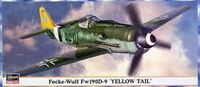 00659. Focke-Wulf Fw190D-9 "Yellow Tail", 1/72,  Hasegawa.