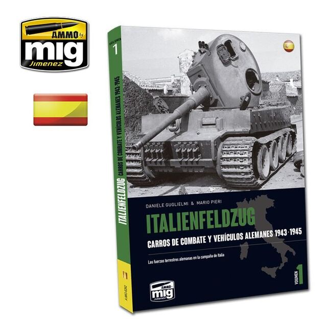 6262, Italienfeldzug, Carros de Combate y Vehiculos Alemanes V.1 1943-1945, AMMO Mig Jimenez. 