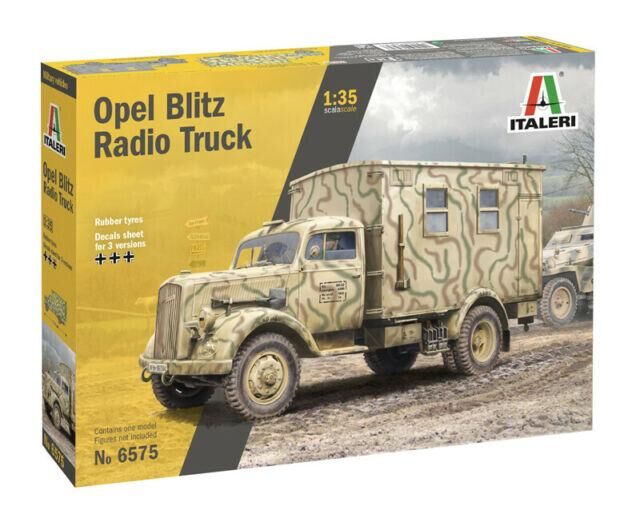 6575, Opel Blitz Radio Truck, 1/35, Italeri.