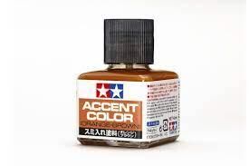 87209, Pinel Line Accent Color Orange-Brown, Tamiya.