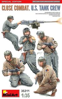 35311, Close Combat. U.S. Tank Crew, 1/35, MiniArt.