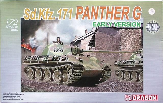 7205 Sd.Kfz.171 Panther G Early, 1/72, Dragon.