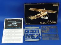 7007,  Strip Down Fokker D.VIII, 1/72, Eduard.