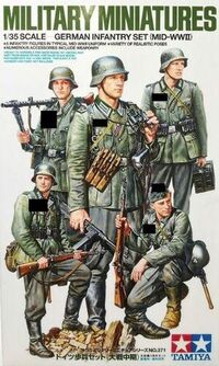 35371, Military Miniatures German Infantry Set (MID-WWI), 1/35