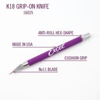16018, Grip on knife, Excel.