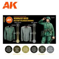 AK11627, Field Grey (Feldgrau) Uniforms, AK Interactive.