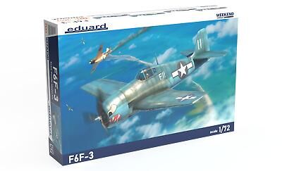 7457, F6F-3, 1/72, Eduard.