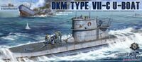 001, DKM Type VII-C U-BOAT, 1/35, Border.