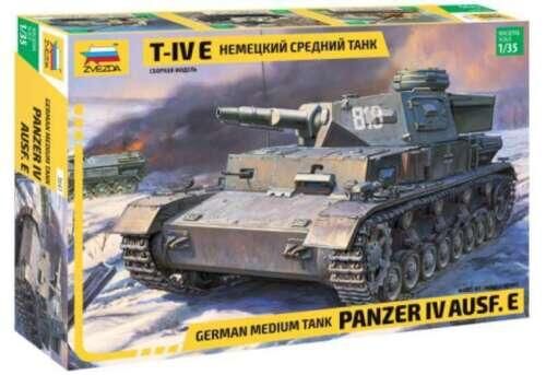3641, Panzer IV Ausf.E, 1/35, Zvezda.