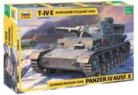 3641, Panzer IV Ausf.E, 1/35, Zvezda.